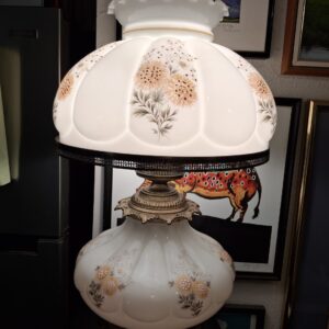 Vtg Bristol Gone with the Wind Lamp-Mid Century